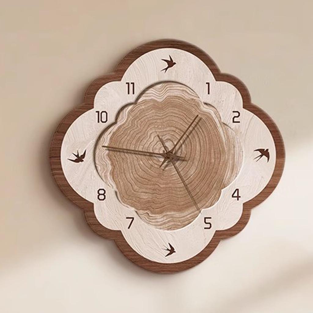 Stolní hodiny, Retro nástěnné a stolní hodiny do obývacího pokoje, Vintage domácí dekorativní časoměrný ornament