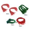 Precut Christmas Hanging Ropes with Snap Fastener for Ornaments and Decorations Suitable for Christmas Tree Holiday Home Use