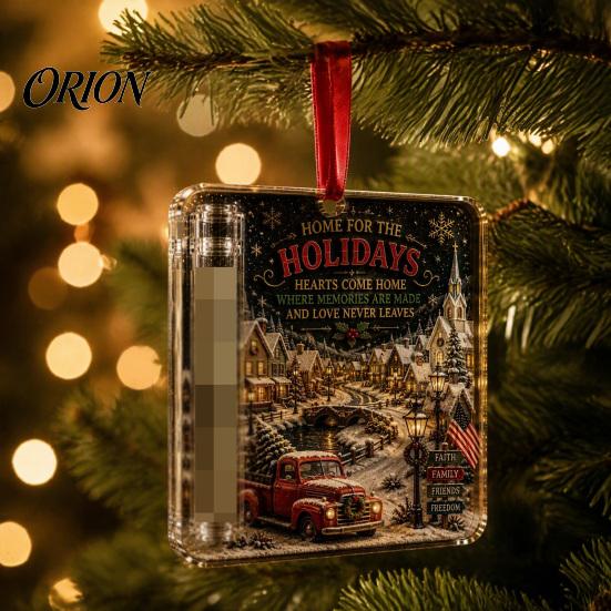 Unique Money Present for Holiday Decoration Christmas Cash Gift Ornament, Acrylic Holder Cash, Funny Decorative Party Xmas Tree Hanging Tree, Supplies