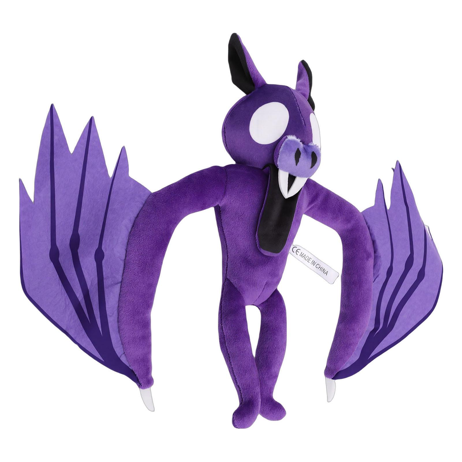 

Bat Plush Soft Stuffed Animal Doll Purple Bat Plush Toy Doll for Game Fans Collectible Gift