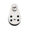 Steel Wire Pulley Stainless Steel M15 M20 M25 M32 Heavy Duty Single Wheel Swivel Lifting Rope Pulley Block For Wire Rope