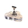 Manicure Support Magnetic Tips Easy Cleaning Finger Compact Nail DIY Design Practical Holder Supplies