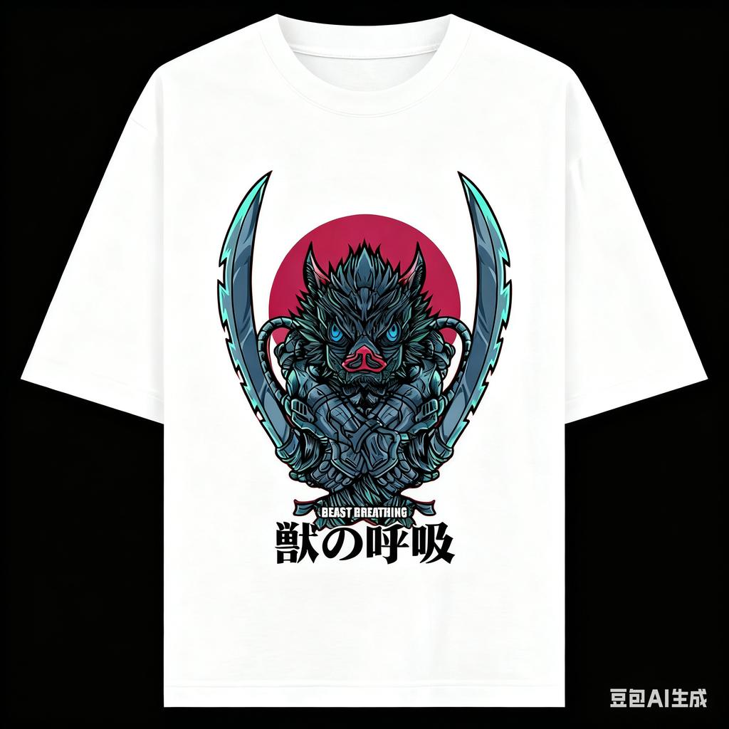 Demon Slayer Anime Printing Oversized Cotton Tshirt Men and Women Comfortable Fashion Street Y2K  Summer Absorb Sweat Tshirt