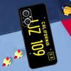 Supernatural License Plate For OPPO Reno 14 13 12 11 10 Pro 11F 12F 13F 14F 7 8 Lite 8T OPPO Find X9 X5 X6 X8 Pro Case