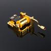 Cool 18 Notes DIY Mechanical Musical Box Golden Music Movement