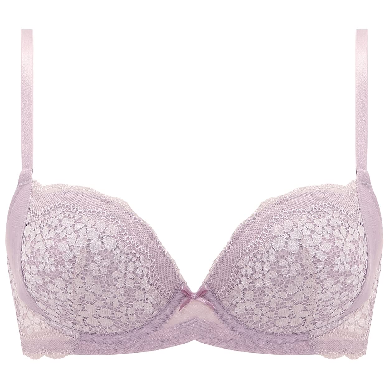 

Комплект из кружевного бюстгальтера и шорт Daisy AMST1150 WHU3 Hikini JX 1200 D 75 [Amostyle] Push-Up & + для женщин (фиолетовый) /
