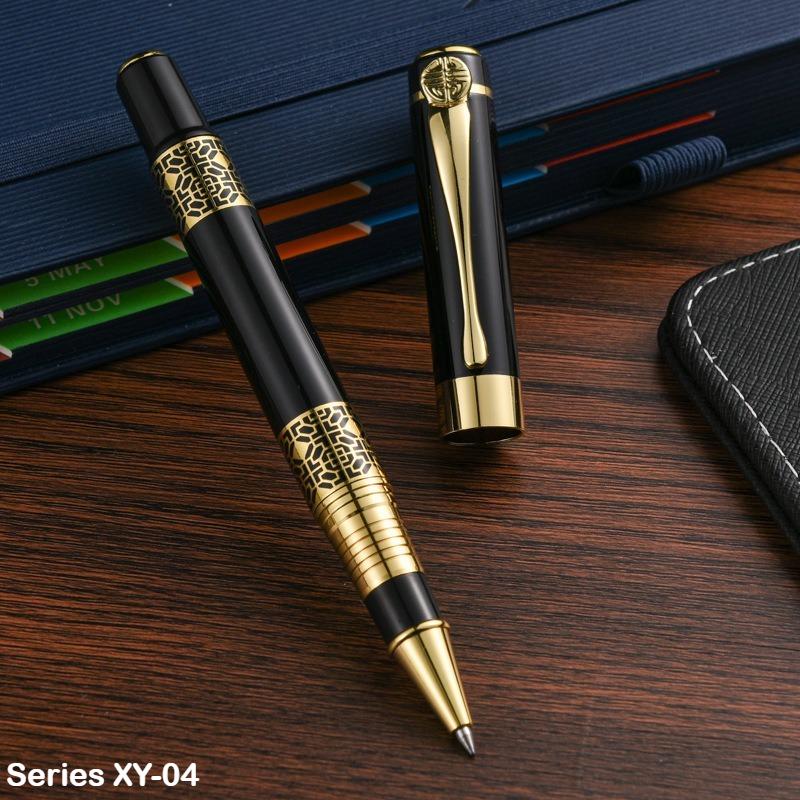 Executive Metal Ballpoint Pen Premium Writing Tool Business Gift Set Smooth Ink Refill Luxury Office School Supplies Stationery