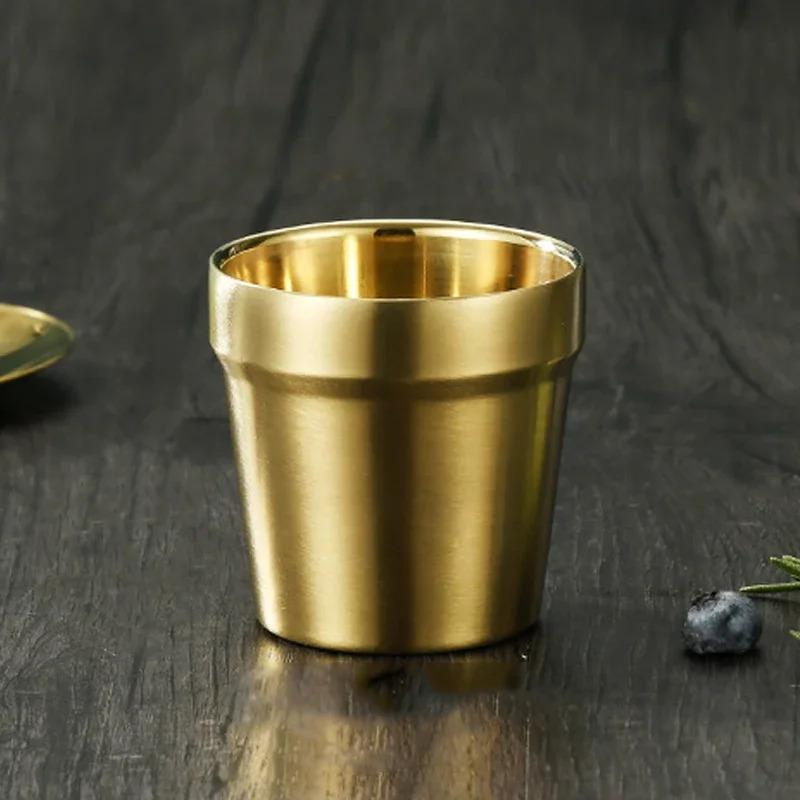 Błyszcząca Powierzchnia Kufle do Piwa Podwójna Ścianka Stal Nierdzewna Kubek do Wody Kawa Herbata Ochrona przed Oparzeniami Kubek na Imprezę Naczynia do Picia Personalizacja Logo