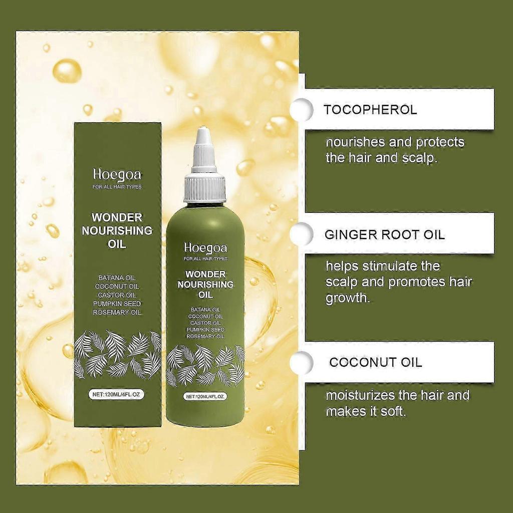 120ml Dry Scalp Hair Treatments Oil Nourishing Thin Hair Scalp Oil for All Hair Types