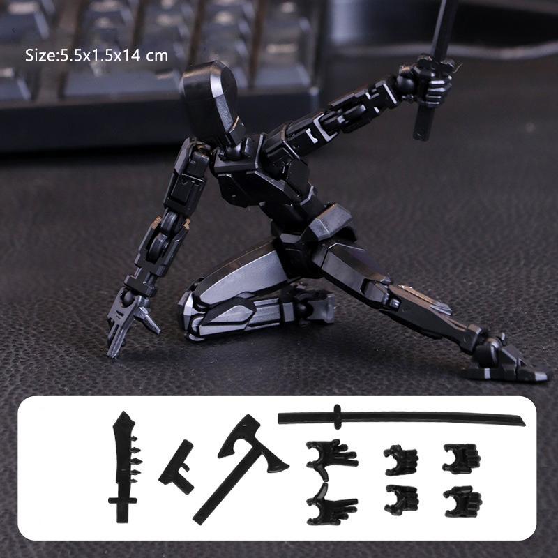 13 Titan Action Figure Multi-Jointed Movable Shapeshift Robot 3D Printed Mannequin Dummy Toys Ornament For Children Adult Gifts