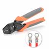 IWISS IWS-6 Crimping Tool for Bare Crimp Terminals and Sleeves, JIS Compliant, 1.25-5.5sq Compatible