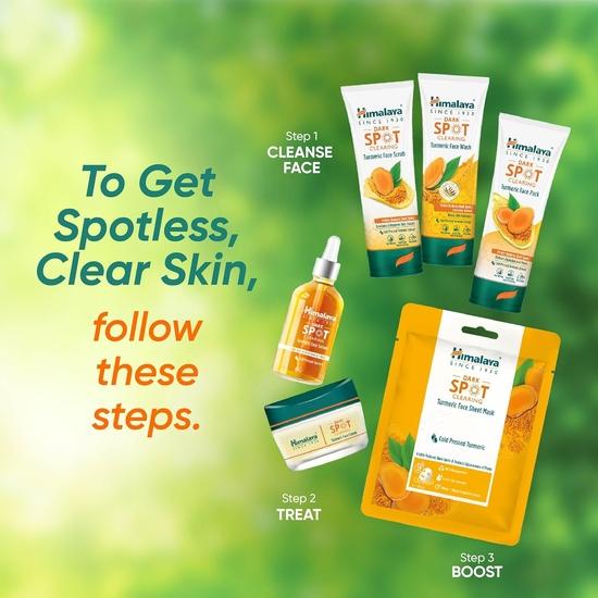 Himalaya Dark Spot Clearing Turmeric Face Wash – 100ml