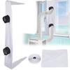 Easy Install Adjustable Sealing Cloth Double Opening Window Vent Kit  For Tilting Sloping Windows