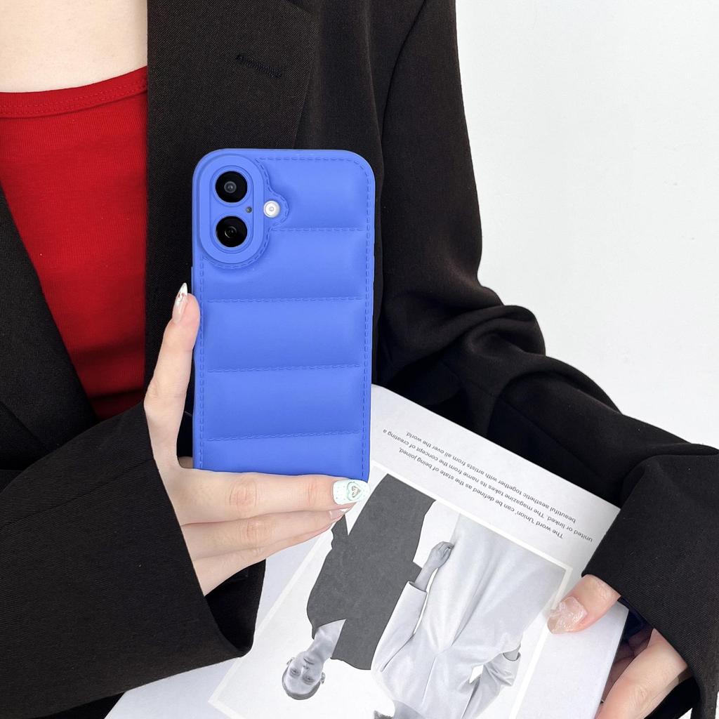 Solid Color TPU Drop-Proof Protective Case for Apple iPhone 11/12/15 Pro/16