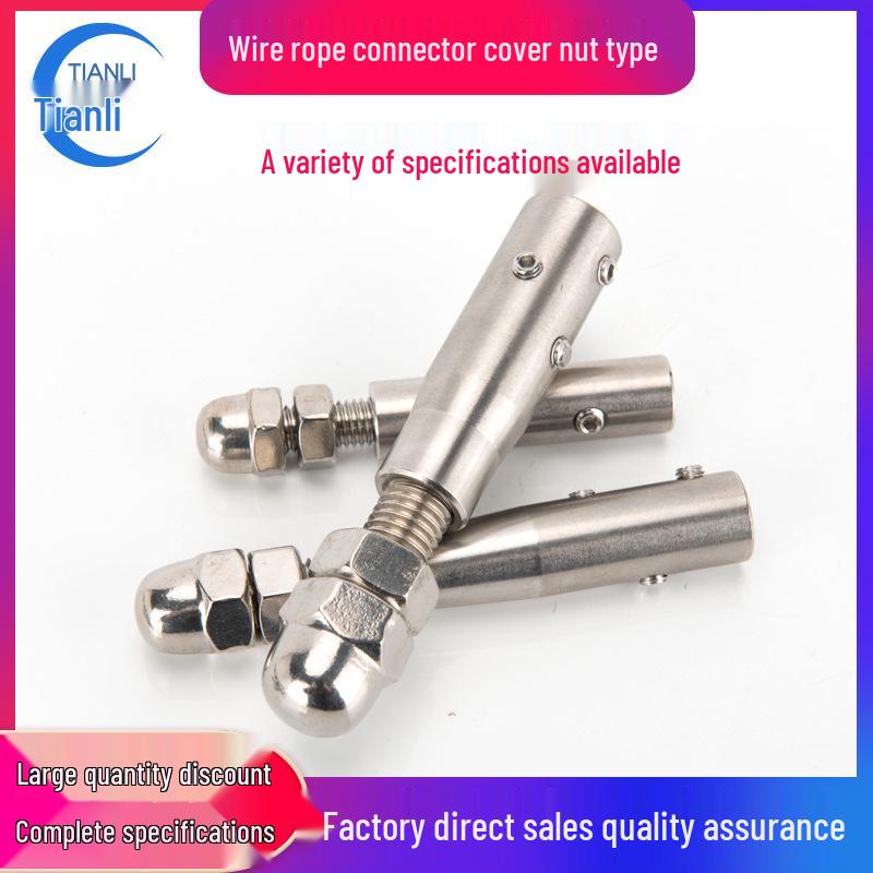 304 Stahlseil-Schlossklemme für Geländer