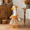 Talos Thanksgiving Porch Goose Outfit, Autumn Dress with Head Scarf for 23 Inch Statue, Outdoor Garden Yard Decor