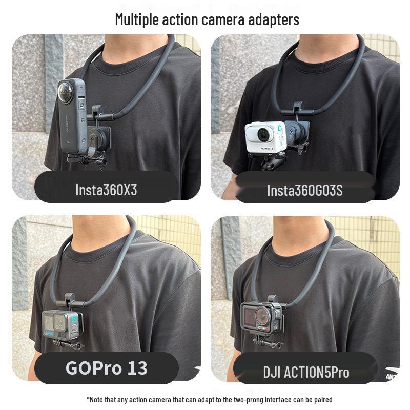 Insta360 Ace2 Pro Magnetische Schnellwechsel-Halsbandhalterung für Action5/4/3 Kameras