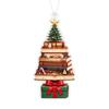 Kerst 2D Vlak Acryl Hangend Ornament voor Feestelijke Decoratie