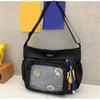 Fashionable Ita Bag Crossbody Bag Cute Pin Display Bag Messenger Shoulder Bags Great for Travel School and Work
