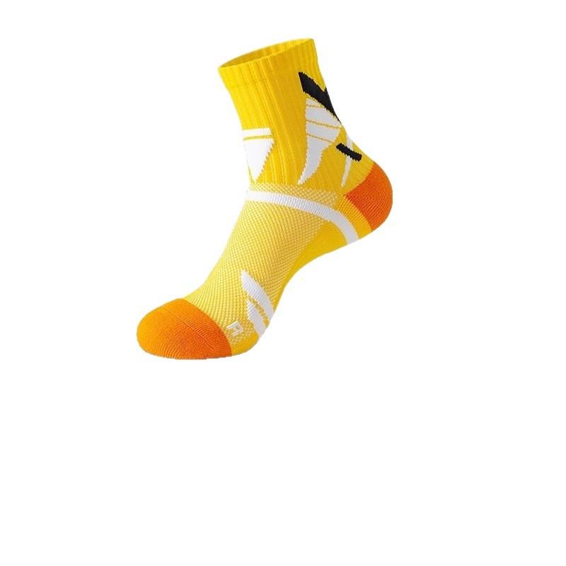 Badminton Socks for Women, Mid-calf, Autumn and Winter Towels, Thick-soled, Professional Fitness, Outdoor Running Sports