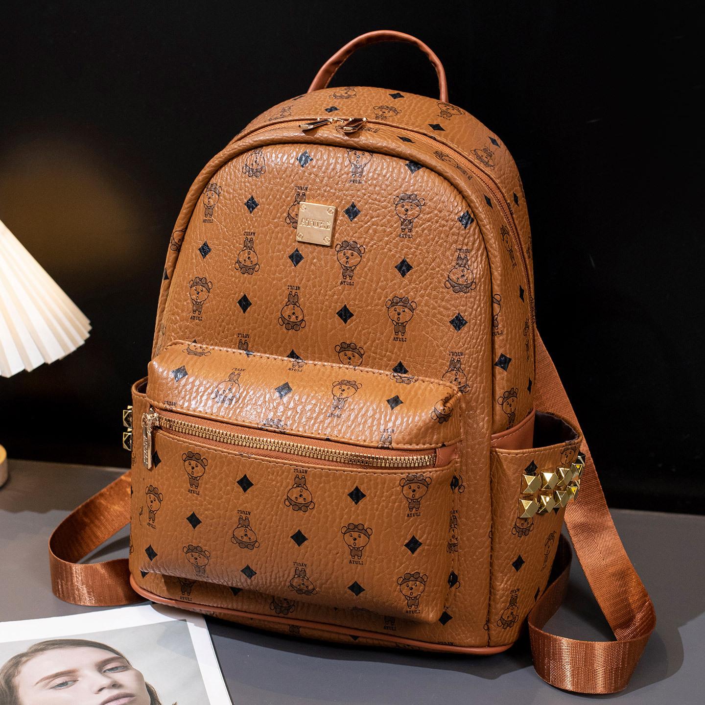 Принтованный рюкзак для путешествий новый студенческий рюкзак премиум универсальный нишевая мода рюкзак большой вместимости