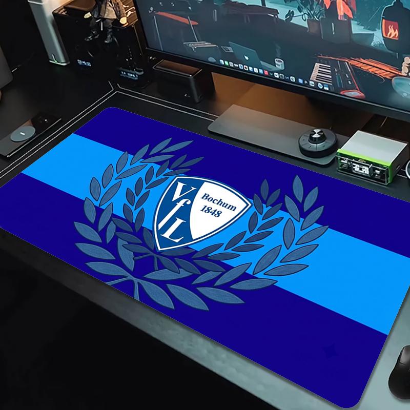 VfL Bochum 1848 Mouse Pad Large Gaming Table Cushion Non-slip Laptop Tablet Big Mousepad XXL Mat Mini PC Playmat With Lock edge_xia