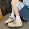 Women's Thin New Summer and Autumn Versatile Breathable Lightweight Soft-soled Casual Little White Shoes