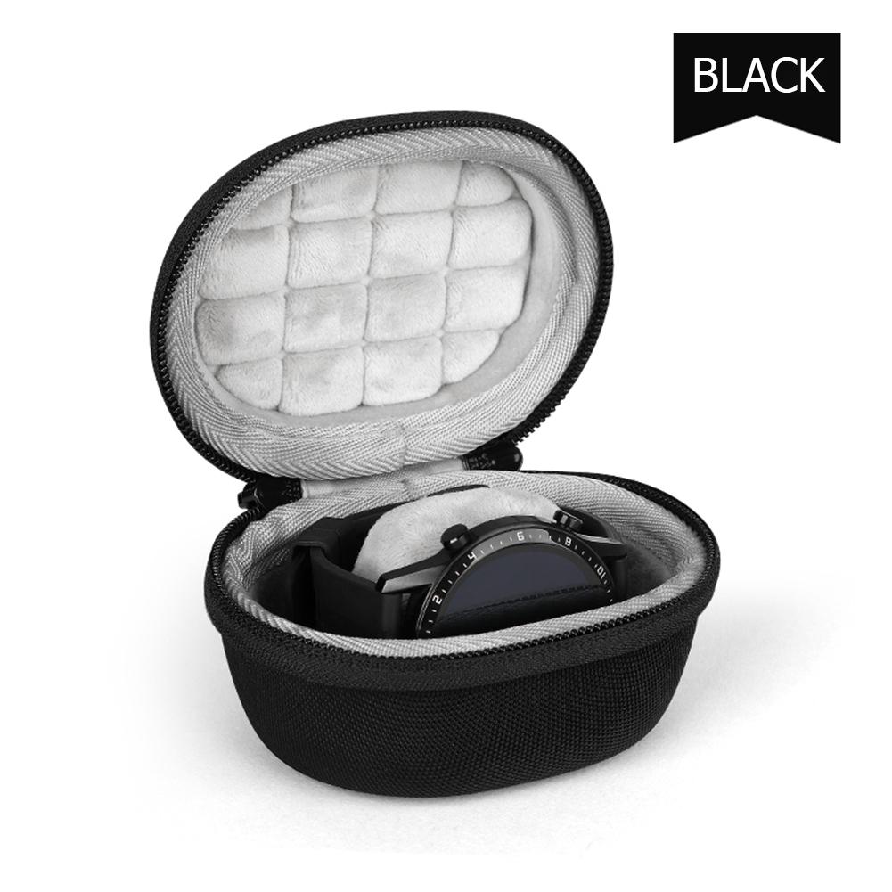 Hard Carrying Case EVA Watch Storage Box Waterproof Hard Shell Travel Storage Bag for Huawei Watch Fit 2 for Haylou RS4 Plus/GST