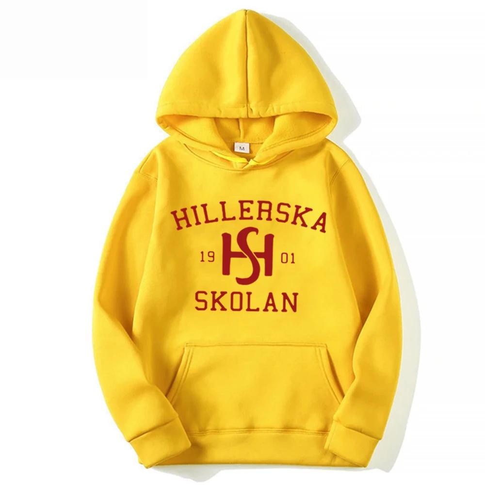 

Зимние теплые толстовки Young Royals 2025 Горячая толстовка Young Royals Hillerska Skolan Толстовка Hillerska School Sudaderas XXXL