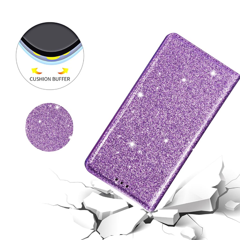 Süße Glitzernde Geldbörse Kartenfächer Handyhülle Für Samsung S26 Ultra S25 Plus S24 S23 A36 A56 Flip Starke Magnetische Buchhülle