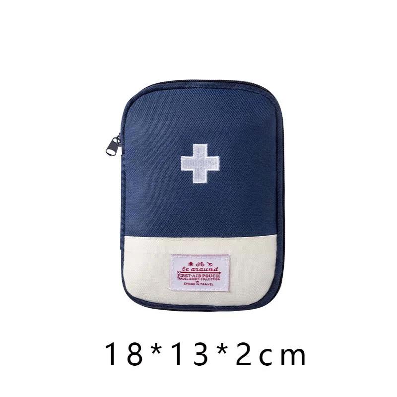 Trusă portabilă de prim ajutor Trusă de urgență medicală Geanta de depozitare a medicamentelor Organizator convenabil de depozitare în aer liber de mare capacitate