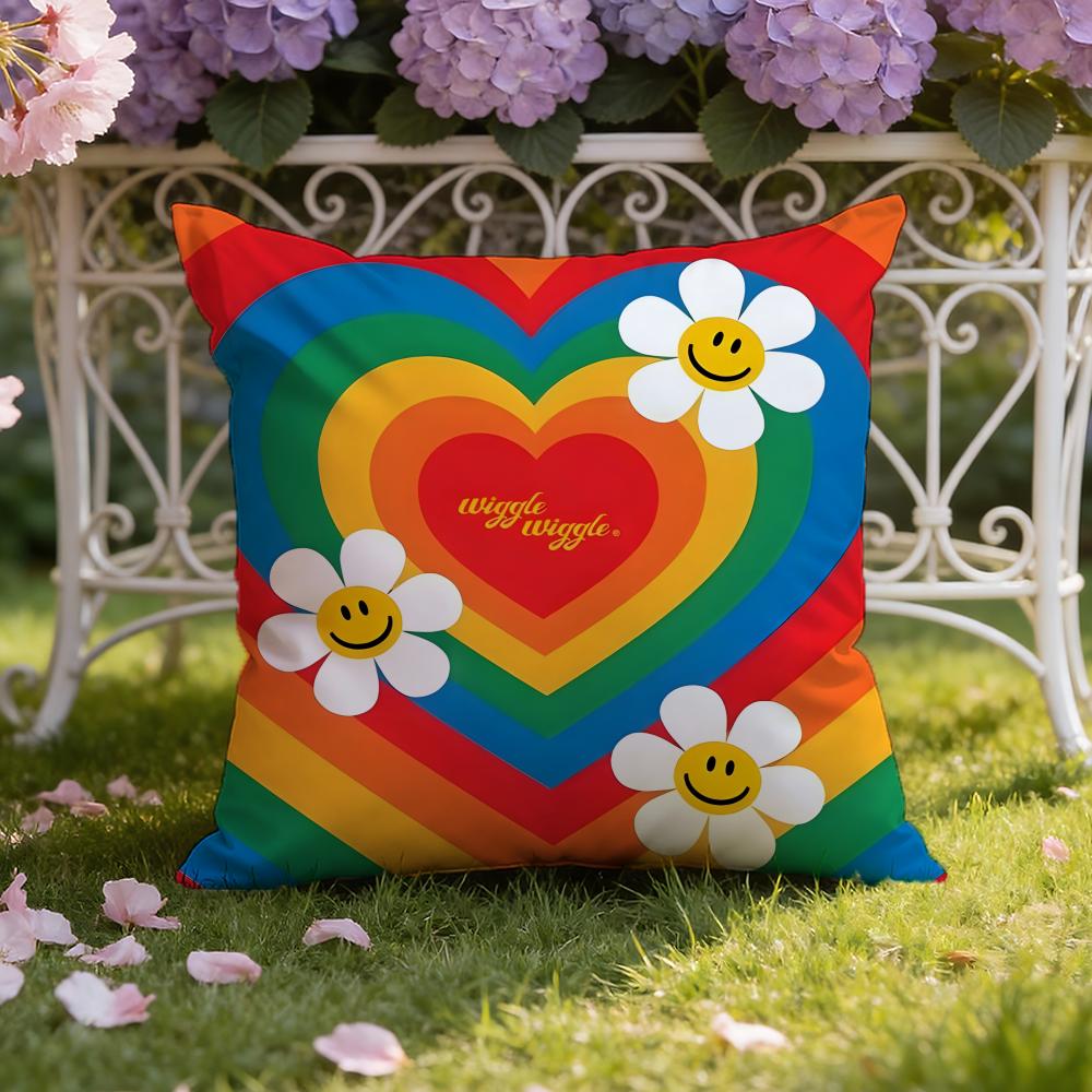 Brand W-wiggleS W-wiggleS Cushion Cover Home & Car Dual-Scene Pillow Cover: Reversible for Premium Comfort