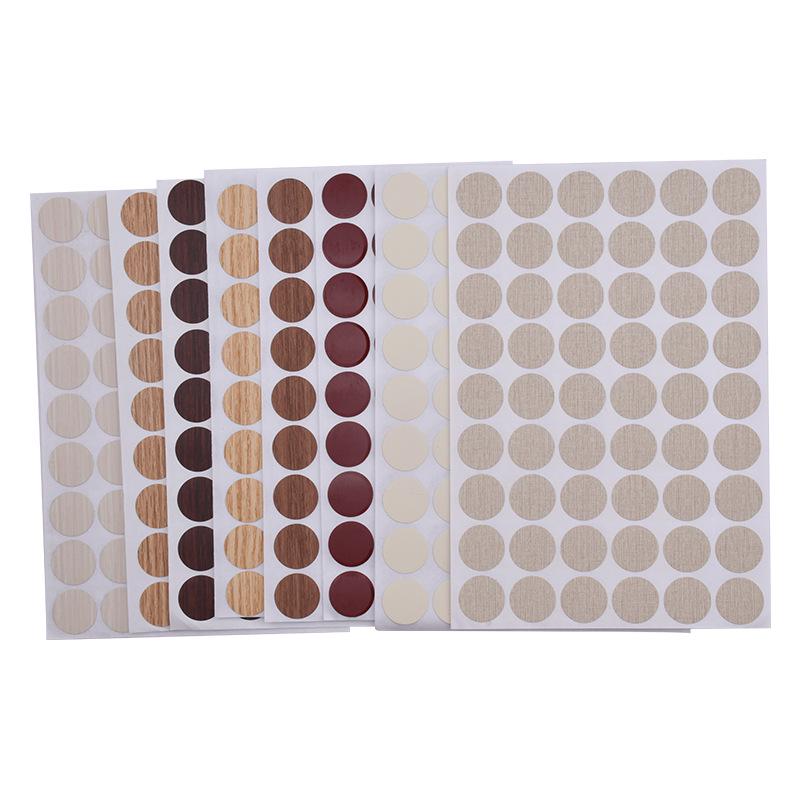 Huamei Self-Adhesive Screw Cover Stickers - Dustproof and Three-in-One Sealing Solution for Furniture