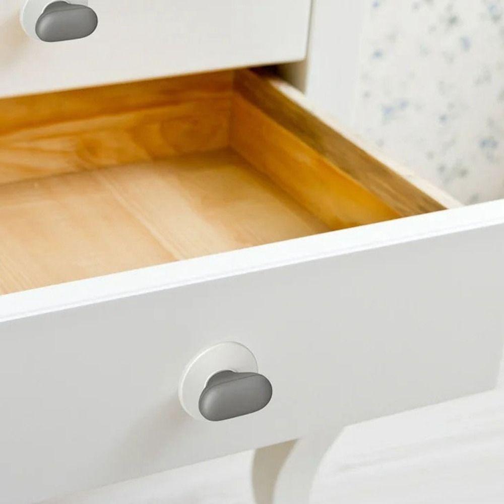 Self-adhesive Cabinet Knobs Wood Grain Door Knobs Handles New Wood Grain Door Knobs  Drawer