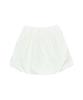 Isjabaibeu Volume Nylon Skirt - White