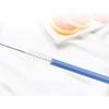 11-piece Reusable Glass Straws Clear Smoothie Drinking Straws with Clean Brush for Beverages Milk Tea Juices Cocktail