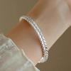 Nickel Silver Plated Wheat Ear Tassel Bracelet for Women - Smooth, Adjustable Niche Design