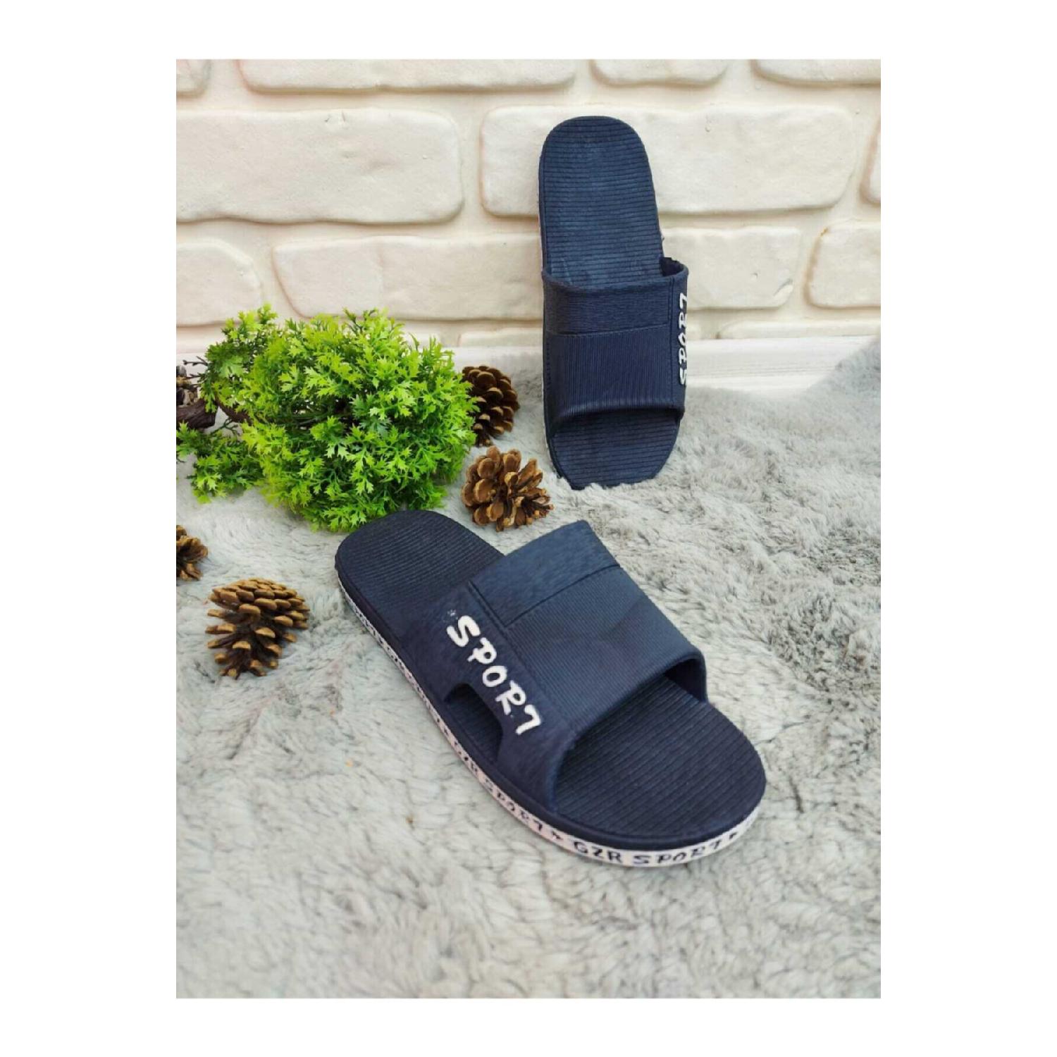 

- темно-синий для нескользящего основания, ванной комнаты, балкона, бассейна, моря, пляжа - белые тапочки 41