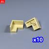 Mattoncini MOC 1x2x1 1x1x1 2x2 Angolo Pannello Finestra Trasparente Mattoncino 6231 4865 91501 Accessori Acquario Blocchi da Costruzione Giocattoli per Bambini