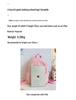 Large Capacity Pink Plaid Japanese Cute KT Girls' School Backpack