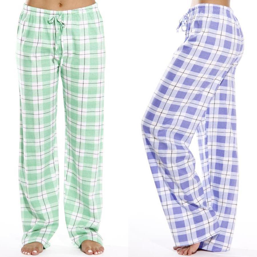 Spring/Autumn Women's Clothing Classic Plaid Home Leisure Long Pants Loose Women's Pants