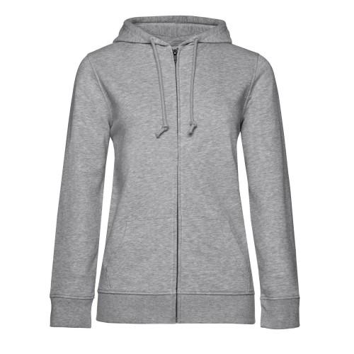 B&C Womens/Ladies Inspire Organic Zipped Hoodie