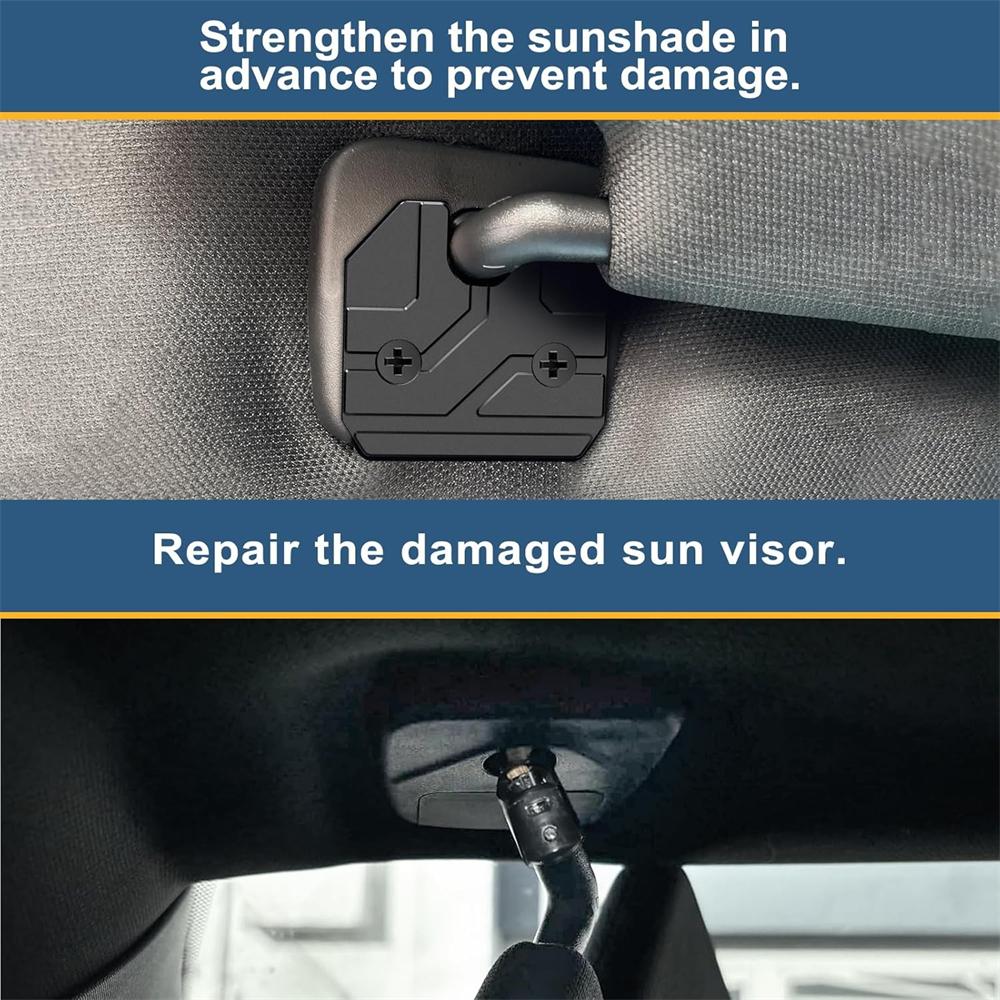 Sun Visor Repair Kit - For Dodge RAM 1500 2019-2023 - 1 Pack Aluminum
