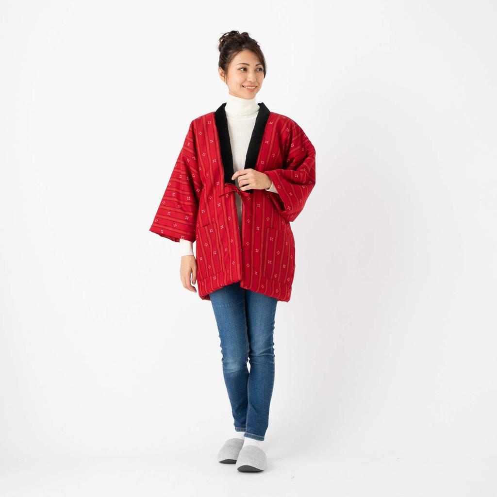 Watanosato Kurume Handmade Hanten Made In Japan Filled with Cotton (Women's) - - (10)