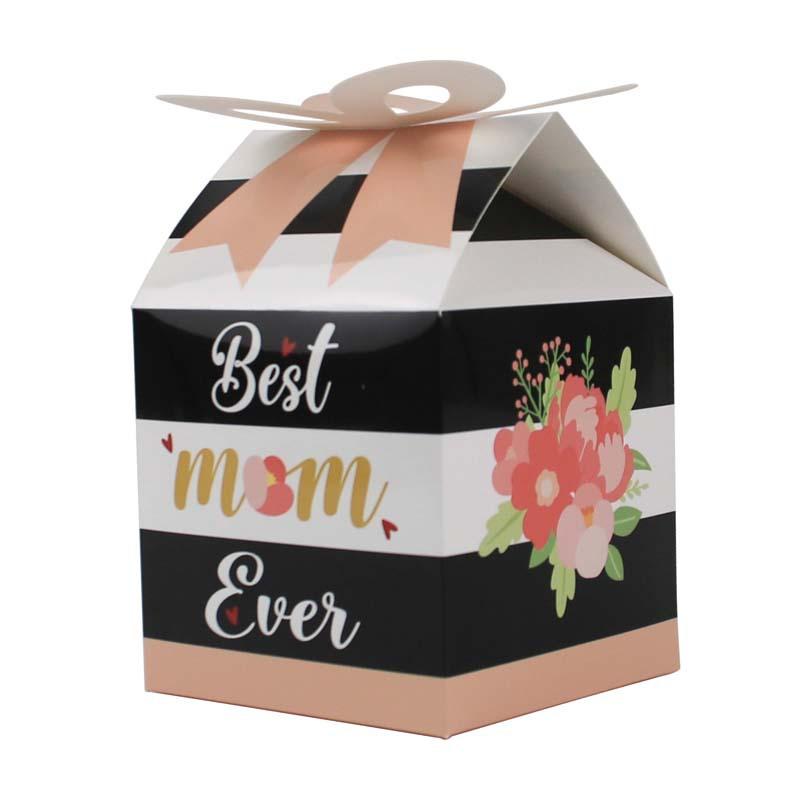 

Mother S Day Gift Box Thanksgiving Wishes Gift Box Candy Box 3D Butterfly Square Bottom Paper Box