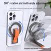 Double-Sided MagSafe Magnetic Wristband Phone Holder & Rotating Aluminum Desktop Stand