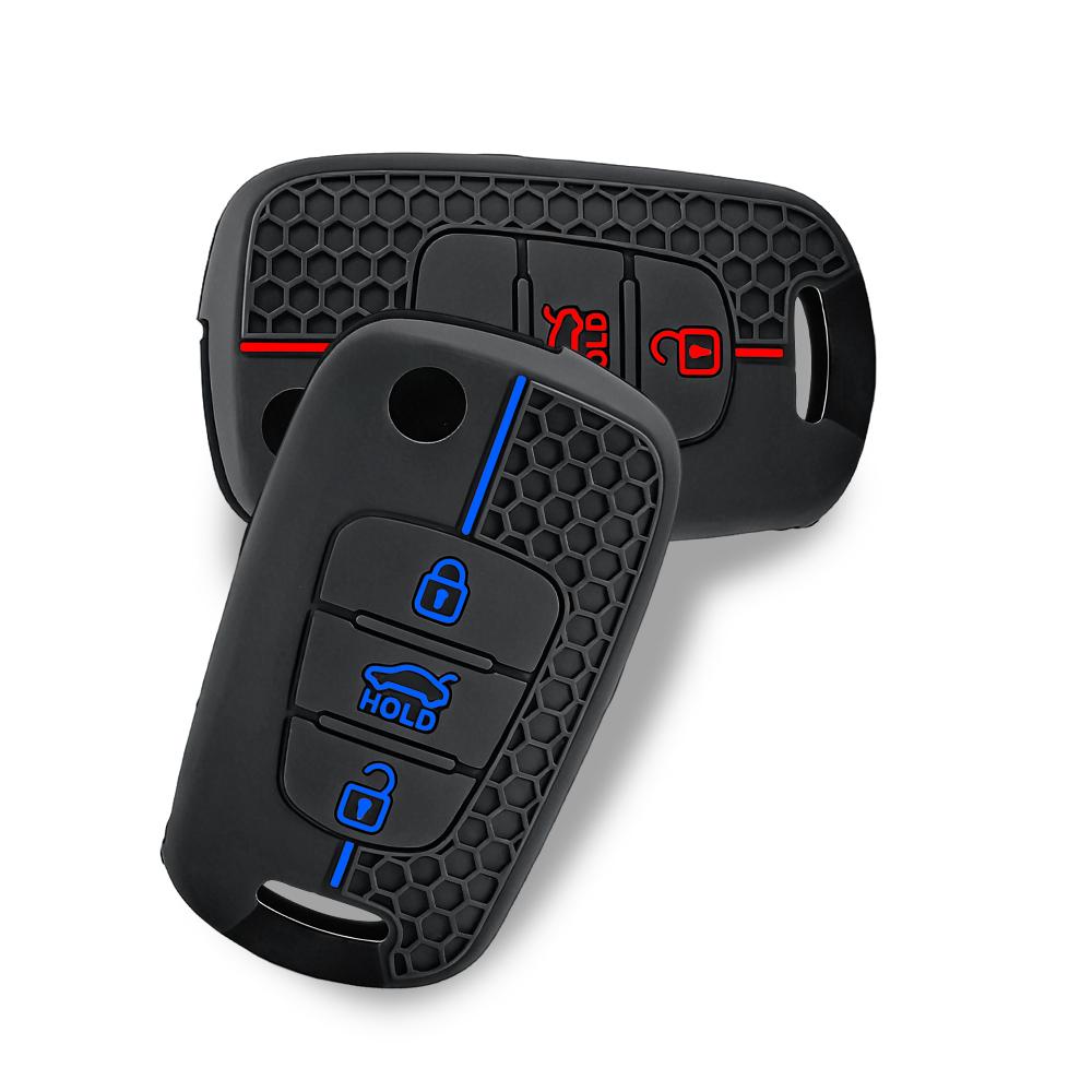 Silicone Key Case Cover For Kia Soul Venga Picanto Rio Sorento Ceed Sportage For Hyundai I20 I30 Veloster Ix20