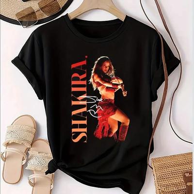 Nuova Shakira 2025 Maglietta unisex Fan Geschenk S-234XL Regalo famiglia E1020