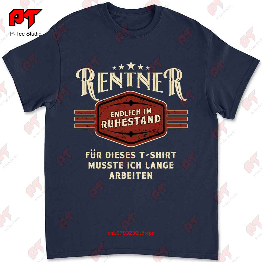Rentner Endlich Im Ruhestand Fun Geschenk Tshirt HOXU