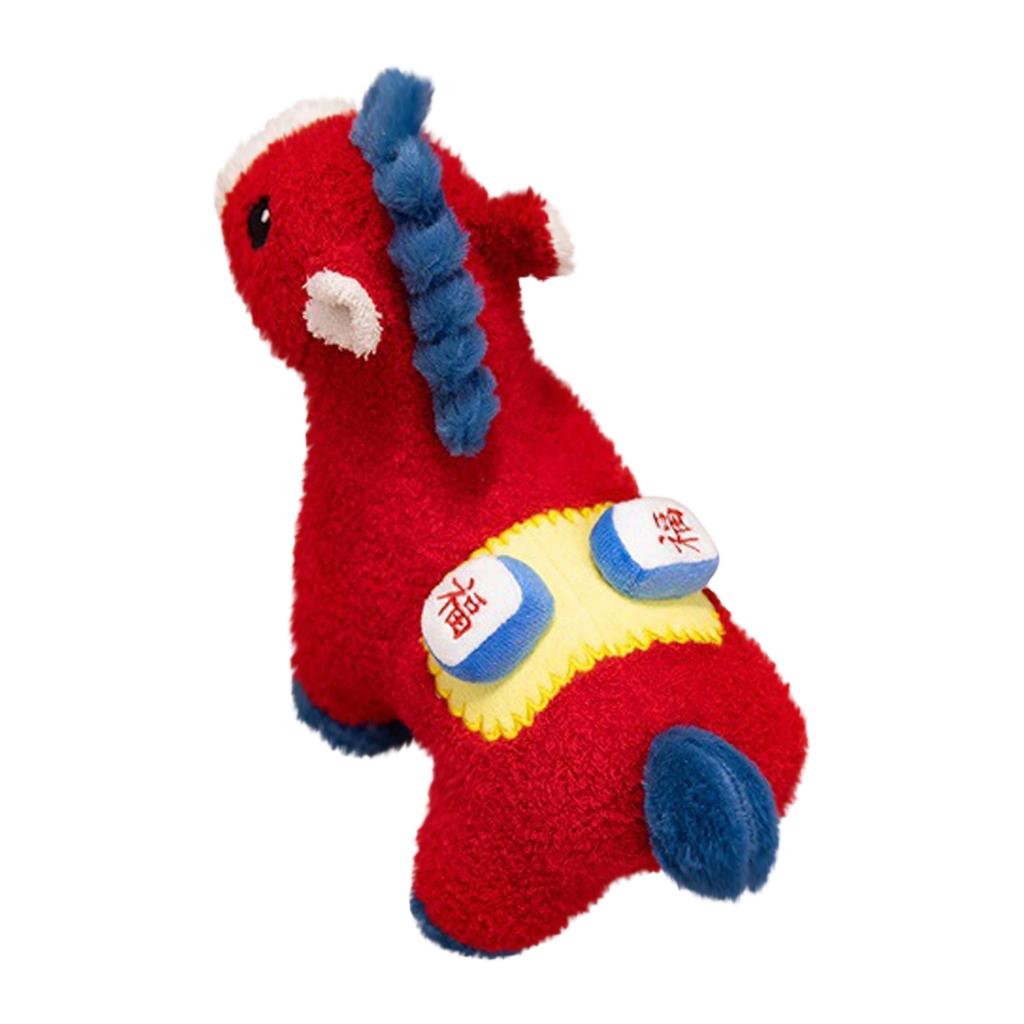 Horse Year Mascot, Rider, Horse Gift Doll, Annual Meeting Plush Toy, Decorative Ornament